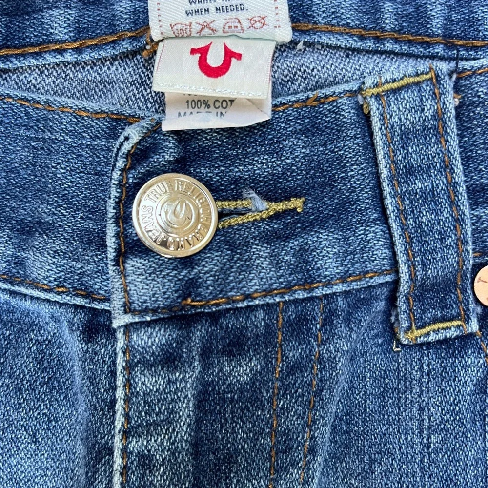 True Religion Blue Relaxed Jeans